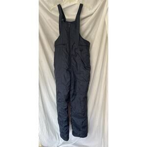 Windbreaker VTG 90s Snow Ski Bibs Suit Women’s Large Navy Insulated Warm Comfort